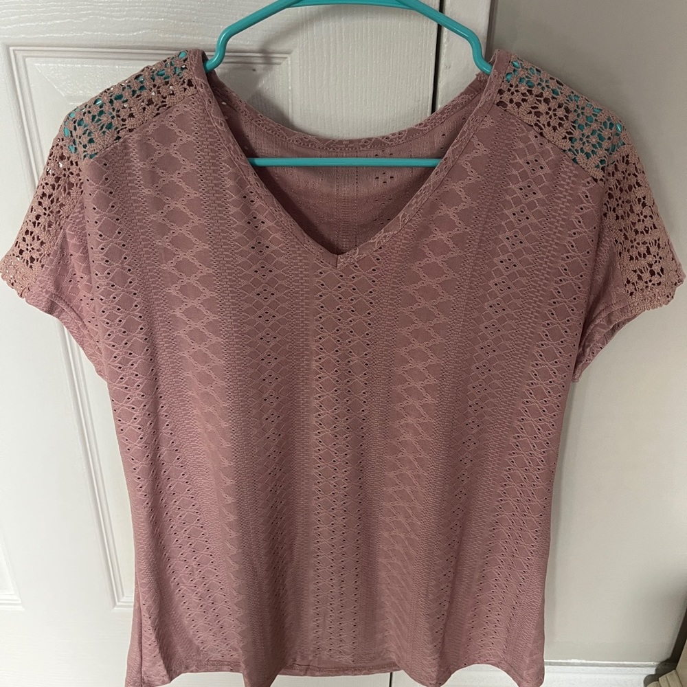 Skue, size M, dusty pink
